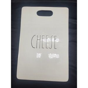 Rae Dunn Cheese Board "M"  Magenta